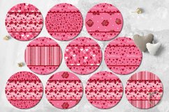 Valentine round earrings | 38 valentine Sublimation designs Product Image 3