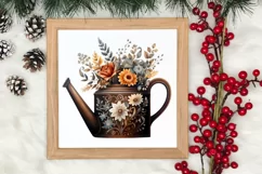 Cozy Christmas Farm Clipart, Christmas Clipart Product Image 3