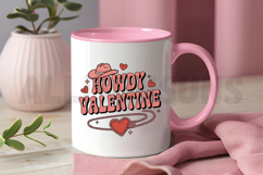 Howdy Valentine Sublimation, Valentine’s Day Sublimation Product Image 3