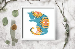 Shadow Box SVG Cat / Layer SVG File cat / Cat Product Image 2