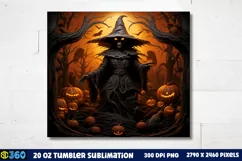Halloween Tumbler Sublimation Wraps, Tumbler Halloween Product Image 3