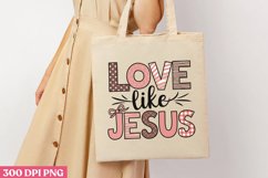 .LOVE like Jesus PNG, God Is Love Clipart PNG Product Image 3