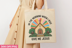 In the morning when PNG, Retro Church Sublimation Product Image 1