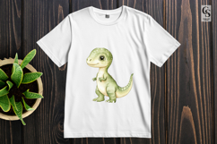 Cute Baby Dinosaur Clipart Sublimation PNG Product Image 3