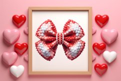 Crochet Valentines Day Clipart, Valentines Day Couplet Product Image 3