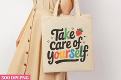 Take Care Of Yourself PNG, Mental Health Sublimation PNG Product Image 1