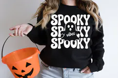 Spooky Vibes Svg | Halloween Svg | Shirt Svg Product Image 4