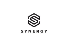 Synergy - Letter S Hexagon Logo Template Product Image 3