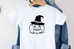 Happy Halloween Pumpkin Printable Cut file Silhouette vector Product Image 4