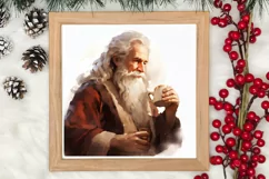 Christmas Coffee Clipart Sublimation, Christmas PNG Product Image 3