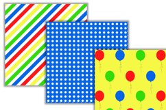 Birthday Party Digital Papers Product Image 3