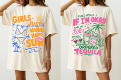 Preppy Summer PNG, Coastal Beach Lobster Lover Sublimation Product Image 3