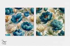 Spring flowers digital paper, seamless pattern Product Image 3