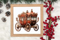 Vintage Christmas Magic Clipart, Christmas Clipart Product Image 3