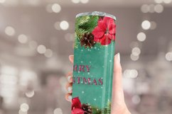 Christmas Tumbler Sublimation PNG | Christmas Seamless Wrap Product Image 3