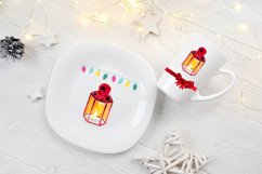 Vintage Lanterns, Victorian Clipart, Watercolor Lanterns Product Image 6