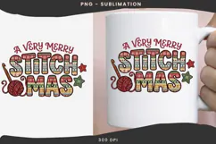Christmas crochet png design for T-shirts Product Image 3