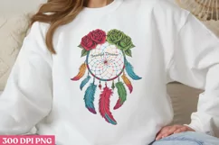 Beautiful Dreams PNG, Dreamcatcher Sublimation PNG Product Image 3