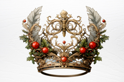 Vintage Christmas Cinema Clipart PNG Product Image 3