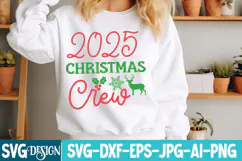 2025 Christmas Crew SVG Design,Christmas Svg Design Product Image 2