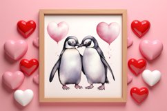 Valentines Day Animal Couple Clipart, Valentine Couple Product Image 3