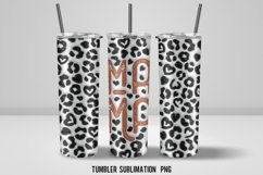 3D MAMA inflated 20 oz Tumbler Wrap Sublimation. Product Image 3