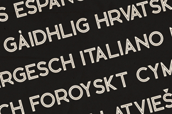 Bronx Inline Art Deco Font Product Image 3