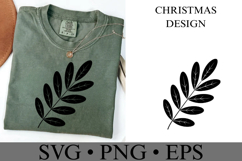 Christmas Leaves Svg | Christmas svg | Shirt Svg Product Image 4