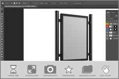 Poster Stand Studio Mockup Product Image 2