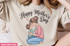 Floral Mama Mom Sublimation PNG Product Image 3