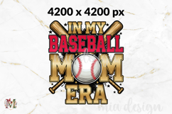 Baseball Mom Era PNG, In My Sports Game Day Sublimation Product Image 2