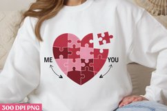 Me you PNG, Retro Valentine Sublimation Product Image 3