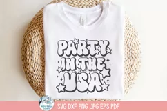 Party In The USA SVG | 4th of July Celebration Design Product Image 3