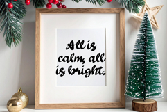 Velvet Christmas is a charming handwritten script Product Image 3
