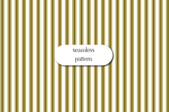 Olive Green Stripe Seamless Pattern | Vintage Digital Paper Product Image 1