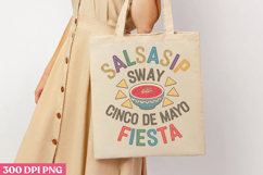 Salsa Sip Sway Cinco De PNG, Cinco De Mayo Sublimation PNG Product Image 1