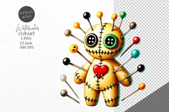 Halloween clipart, Doll clipart, Autumn clipart Product Image 1