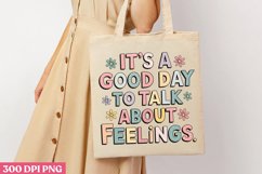 It&#039;s a Good Day to Talk PNG, Retro Positive Sublimation PNG Product Image 3