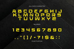 Briganix - Futuristic Modern Display font Product Image 3