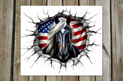 Horse &amp; wall | 8 skinny tumbler Sublimation designs Product Image 3