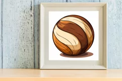 Volleyball Clipart Sublimation, Watercolor Clipart Product Image 3