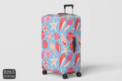 Seashells Starfish Seamless Pattern Product Image 3