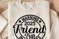 Summer 2025 SVG Friend Summer Vacation Shirt, Holiday Shirt Product Image 3