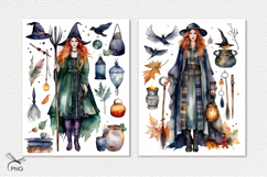 Halloween witch digital paper Product Image 3