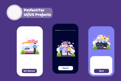 Vlogger Illustration Pack Product Image 3