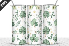 St Patrick&#039;s Day Tumbler Wrap| Sublimation Design Product Image 1