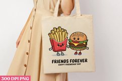FRIENDS FOREVER Happy PNG, Friendship Sublimation PNG Product Image 1