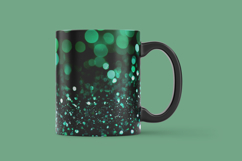 Green Bokeh Digital Paper Product Image 3