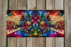Music &amp; Skulls | Halloween Sublimation Mug design bundle Product Image 3