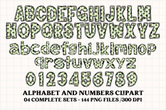 St patrick alphabet png clipart, st patrick letters doodle Product Image 3